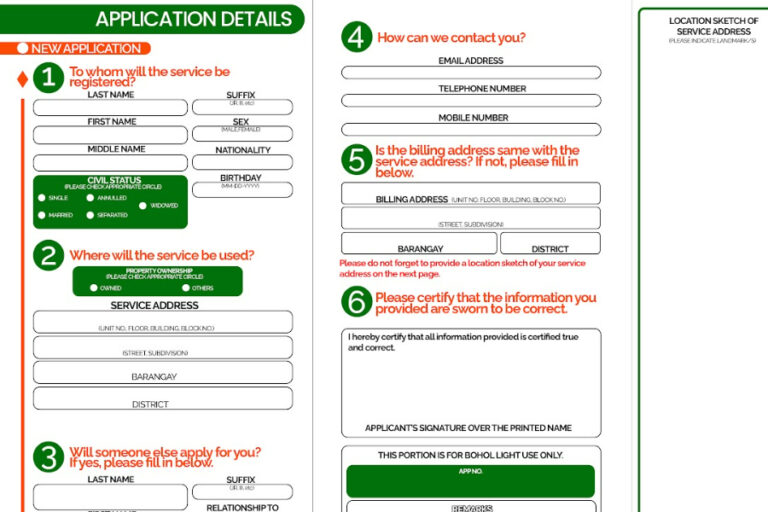 application form printing services manila