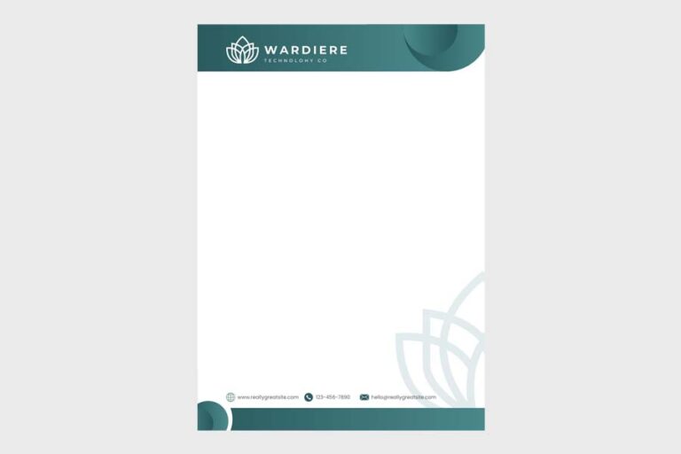 company letterhead printing QC