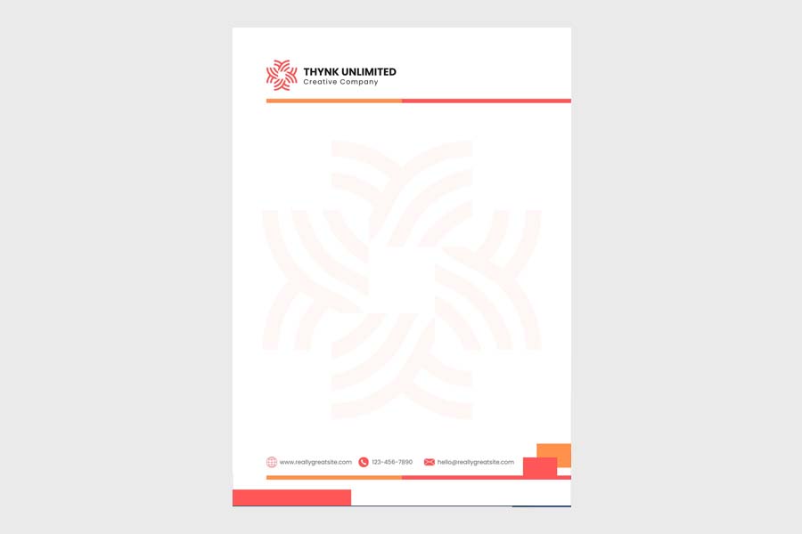 professional letterhead printing